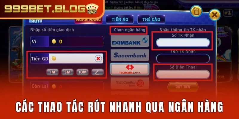 rút tiền 999bet