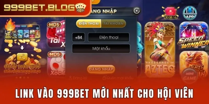 Link vào 999Bet mới nhất cho hội viên