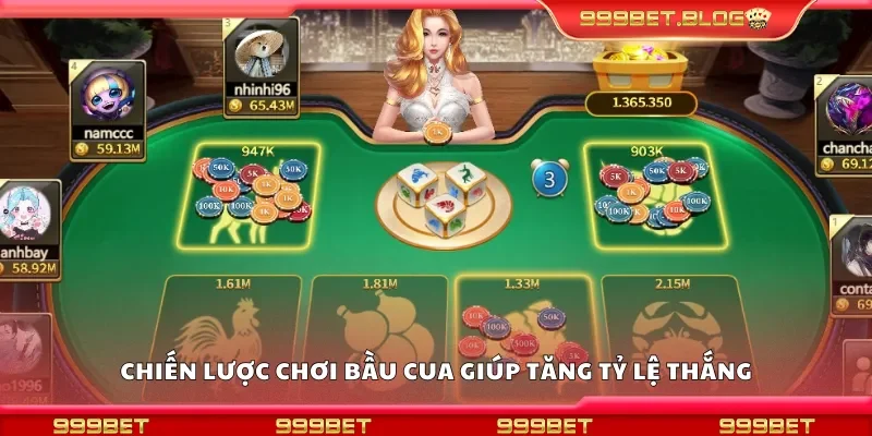 Các chiến lược chơi bầu cua giúp tăng tỷ lệ thắng