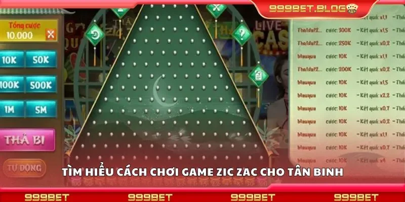 Tìm hiểu cách chơi game zic zac cho tân binh