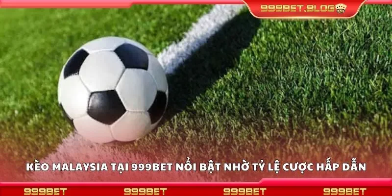 Kèo malaysia tại 999Bet nổi bật nhờ tỷ lệ cược hấp dẫn