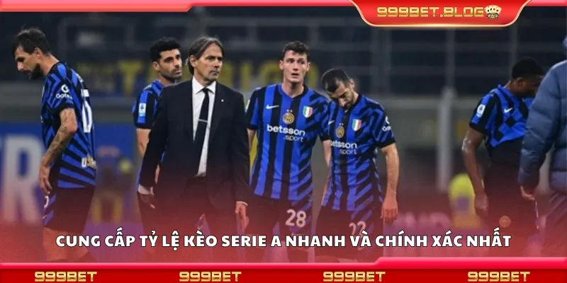 Cung cấp tỷ lệ kèo Serie A nhanh và chính xác nhất