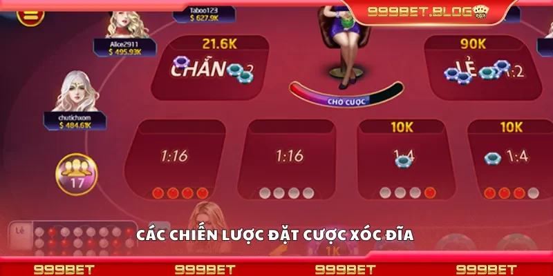 Các chiến lược đặt cược xóc đĩa